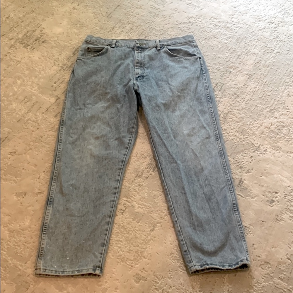 Wrangler light wash jeans